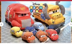 an image of disney pixars stuffed animals