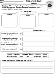 the text evidence worksheet is shown in black and white, with an arrow pointing to