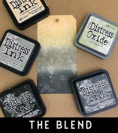 Tim Holtz Tutorials, Tim Holtz Cards, Stamping Techniques, Ink Stamps