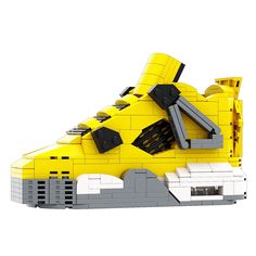 #sneakerbricks# - #hypebrickz# - #sneakergifts# Paper Ship, Building Toys, Mini Figures, Qr Code, Lego, Nike, Sneakers