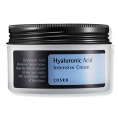 Hyaluronic Acid Intensive Cream - COSRX | Ulta Beauty Cosrx Hyaluronic Acid, Cosrx Hyaluronic, Cosrx Skincare, Skin Drinks, Aloe Vera Oil, Anti Aging Moisturizer, Skin Care Steps, Best Moisturizer, Hydrating Cream