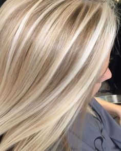 Cool Blonde Hair Colour, High And Low Lights, Hair Color Blonde Highlights, Cool Blonde Hair, Cool Blonde, Low Lights Hair, Pinterest Hair, Blonde Hair With Highlights