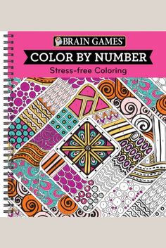 Create beautiful art with this classic, stress-free color by number activity! Each image is filled with numbers. A color key swatch palette is under each image. Use the color key swatch palette to fill in the numbers and form a beautiful picture to keep, share, or display! A wide variety of 27 images to color by number. Perforated pages. Each image includes some color pre-filled in, for faster completion. A full-color answer key is found at the back of the book Spiral bound. Colour By Numbers For Adults, Creative Haven Coloring Books, Pink Books, Color By Numbers, Color By Number, Free Pdf Books, Brain Games, Download Books, Book Print