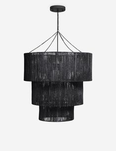 a black chandelier hanging from the ceiling