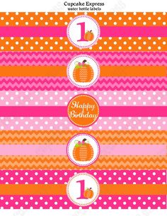 cupcake express printables for birthday