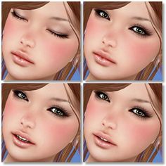 Sims 4 Kawaii Makeup, Sims Gyaru Makeup, Mikayla Core, Soft Gyaru Makeup Tutorial, Hime Gyaru Makeup Tutorial, Gyaru Makeup Magazine, Snow Rabbit, Second Life Avatar, Teaser Video