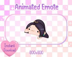 an animated emote is shown in this screenshot