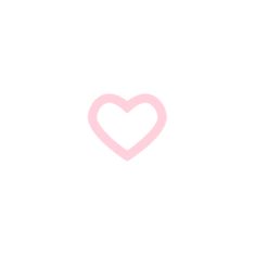 a pink heart on a white background