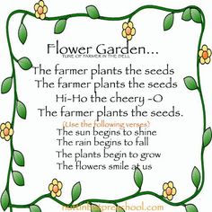 a flower garden poem with flowers in the center and green leaves on it, surrounded by white