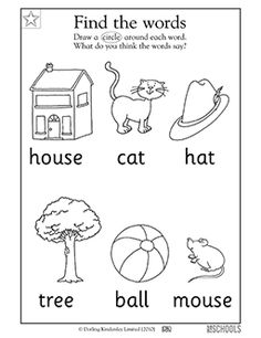 a worksheet with words and pictures on it