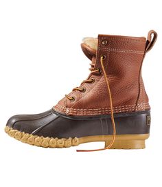 Women’s Bean Boots, 8" Shearling-Lined Insulated | L.L.Bean Boots at L.L.Bean Ll Bean Boots, Bean Boots, Ll Bean, L L Bean, Lace Up Boots, Women's Boots, Amazing Women, Shoe Laces, Womens Boots