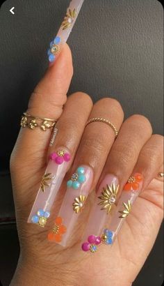 Nail Shapes Round, Ballerina Nail, Best Nail Designs, Nail Jewels, The Ballerina, Bling Acrylic Nails, Happy Friends, Nails Long