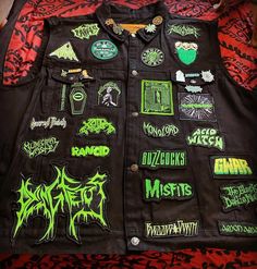 Zombie Oc, Metal Vest, Stephen James, Punk Clothing, Concept Clothing, Metal Clothing