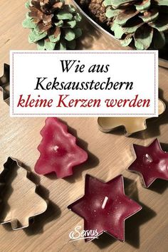 the words we aus kelsausteberm liee keren verdden are in front of some pine cones