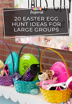 easter egg hunt ideas for large groups