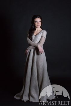 Sackcloth dress “Spiderweb” with linen embroidery for sale. Available in: sackcloth flax linen :: by medieval store ArmStreet Elven Style Long Sleeve Dress, Elven Style Costume Dresses, Fitted Long Sleeve Elvish Dress, Elven Style Dress For Larp, Elvish Medieval Dress With Long Sleeves, Elven Style Fitted Floor-length Dress, Long Sleeve Dress For Larp, Elvish Dresses For Larp, Elvish Style Dresses For Larp