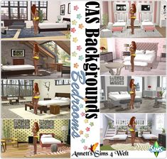 an animated image of a woman standing in a living room