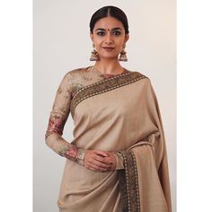 Keerthi Suresh, Sarees For Girls, Keerthy Suresh, Elegant Blouse Designs, Unique Blouse Designs, Designer Saree Blouse Patterns