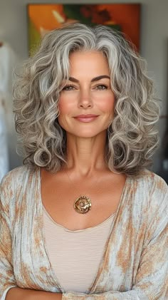 🍂 Celebrity-Inspired Curly Medium Length Hair Curly Hairstyles for Women Over 50 | Immaculate El... Curly Medium Length Hair, Medium Length Hair Curly, Hair Curly Hairstyles, Two Braid Hairstyles, Natural Curly Hair Cuts, Medium Length Curly Hair, Grey Curly Hair, Thick Wavy Hair, Over 60 Hairstyles