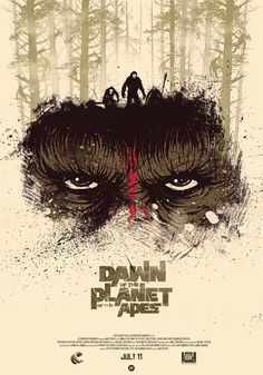 a movie poster for the film damn planet tapes with two people in front of trees