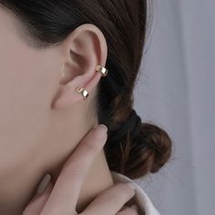 These non piercing minimalist simple ear cuffs are made of solid 925 sterling silver, come in 3 colors: silver, gold and black. Sold as a pair. Jewelry Care: See more information about how to care for your jewelry here. Shipping Policy: Orders will be shipped within 1-3 business days. Economy shipping will take 7-14 days to arrive and standard shipping is 1- 4 days for U.S. orders. International shipping time is depended on the country and per shipping method. Shipping cost will be calculated at Minimalist Sterling Silver Ear Cuff, Elegant Open Ring Ear Cuff For Everyday, Minimalist Open Ring Earrings For Pierced Ears, Minimalist Open Ring Earrings, Minimalist Sterling Silver Open Ring Earrings, Sterling Silver Open Ring Ear Cuff Minimalist Style, Sterling Silver Minimalist Open Ring Ear Cuff, Minimalist Sterling Silver Open Ring Ear Cuff, Minimalist Single Open Ring Ear Cuff