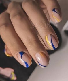 Ukraine Nails, Easter Nails Acrylic, Spring Nails 2023 Gel, Nails Acrylic Spring, Nails 2023 Gel, Spring Nails 2023, Acrylic Nails Designs, Pink Tip Nails, Unghie Sfumate