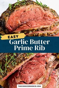 an image of garlic butter prime rib roast