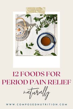 Not sure which foods can help to reduce period pain in your luteal phase? In this post you’ll learn which foods can help with PMS relief for a better period, healthy menstrual cycle, and to reduce period symptoms. Find more period tips, PMS hacks, and natural remedies at composednutrition.com. Fertility Nutrition