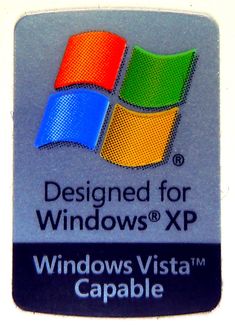 the logo for windows vista compatible capable