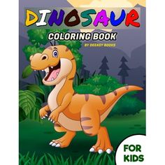 Color and learn fun facts about 50 of the greatest dinosaurs that ever lived!Meet 50 of the world's most amazing dinosaurs! This learn-through-coloring book provides kids with hours of coloring fun and teaches them exciting facts about these prehistoric beasts at the same time. Funny Dinosaurs, Cute Animal Illustration, Family Coloring, Dinosaur Coloring Pages, Dinosaur Funny, Dinosaur Coloring, Dinosaur Gifts, Disney Coloring Pages, Cool Coloring Pages