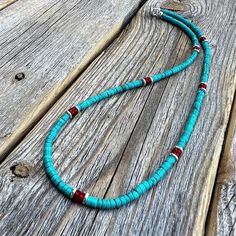 Blue Turquoise & Coral w Silver Accents Necklace | Yellowstone Spirit Southwestern Collection * Turquoise Coral Necklace Objects of Beauty Southwest Adjustable Blue Turquoise Southwestern Necklace, Southwestern Turquoise Adjustable Necklace, Turquoise Bohemian Beaded Necklaces For Layering, Turquoise Bohemian Beaded Necklace For Layering, Adjustable Blue Southwestern Necklace, Bohemian Turquoise Necklaces For Layering, Blue Gemstone Beads Necklaces For Layering, Bohemian Blue Necklace For Layering, Cowboys And Indians