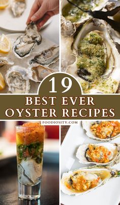 the top ten oysters are ready to be eaten