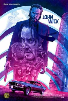 the poster for john wick's upcoming movie