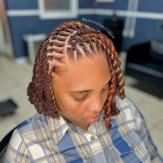 Natural Locks Dreadlocks, Dread Locks Black Women Hairstyles, Dreadlocks Styles For Women Black, Holiday Hairstyles For Short Hair, Loc Retwist Styles For Women, Hairstyles For Dreads, Dreadlocks Black Women, Retwist Dreads, Unique Loc Styles