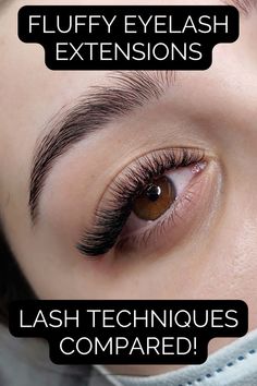 I’ve heard the term “permanent eyelash extensions” to describe individual lash extensions. But it’s actually misleading since they are better described as being “semi-permanent”. short fluffy eyelash extension, long fluffy eyelash extension, natural eyelash extension styles, wispy eyelash extension Fluffy Eyelash Extensions, Wispy Eyelash Extension, Eyelash Extension Styles, Eyelash Extension Natural, Extension Styles, Permanent Eyelash Extensions, Individual Lash Extensions, Lash Extensions