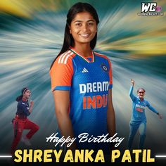 Shreyanka Patil, Cricket Players, Virat Kohli, Cricket News, Happy Birthday, Birthday