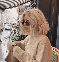 Short Bangs Haircut, Ladies Short Hair, Bangs Haircut, Blonde Hair Goals, Haircuts For Ladies, Blonde Hair Transformations, Short Hair Hairstyles, Short Bangs