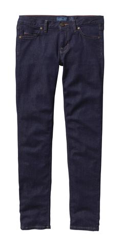 These skinny jeans offer the most stretch in our denim offering and are made with 98% organic cotton/2% spandex that uses a low-impact dye process to minimize energy and water use, cotton waste and carbon dioxide emissions compared to conventional dyeing processes. Fair Trade Certified™ sewing. Vintage Patagonia, Carbon Dioxide, Dyeing Process, Slim Jeans, Fair Trade, Organic Cotton, Dye, Spandex, Energy