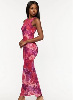 price: $29.99 Bodycon Maxi Dress For Summer Prom, Spring Stretch Maxi Dress For Prom, Stretch Sleeveless Floral Print Maxi Dress, Sleeveless Stretch Floral Print Maxi Dress, Stretch Sleeveless Maxi Dress With Floral Print, Sleeveless Stretch Maxi Dress With Floral Print, Pink Stretch Maxi Dress With Floral Print, Sleeveless Floral Maxi Dress For Prom, Sleeveless Maxi Dress