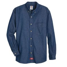 Nwt Dickies Denim Color: Blue Long Sleeve Button Up Shirt Size: 3xl Length: 34” Pit To Pit: 29” Collar To End Of Sleeve: 34” Pocket On Left Chest You’ll Feel Great In Denim With Dickies’ Long-Sleeve Button-Down Denim Shirt. Made From 100% Cotton, This Shirt Is A Long-Sleeve Version For The Cooler Months. It Has Extra Room Across The Shoulders And In The Sleeve Lengths, Keeping You Comfortable From Morning To Night. 8 Oz. Denim, Enzyme Washed 100% Cotton *Stock Photo For Reference Denim Blue Long Sleeve Shirt With Button Closure, Blue Denim Shirt With Button Closure, Dark Wash Long Sleeve Shirt With Buttons, Denim Blue Long Sleeve Shirt With Buttons, Long Sleeve Denim Blue Shirt With Buttons, Light Wash Denim Shirt With Button Closure, Denim Blue Chambray Shirt With Button Closure, Blue Denim Shirt With Buttons, Light Indigo Denim Shirt With Button Closure