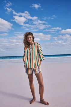 Set The Tone Set | Free People Spring Summer Aesthetic, Free People Set, Free People Summer, Draped Sleeves, Packing List For Vacation, Vacay Outfits, Vacation Looks, Drape Sleeves, Plaid Print