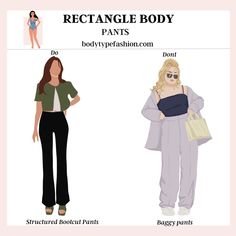 Rectangle Body Shape Bottoms, Tall Rectangle Body Shape Outfits, Rectangular Body Shape Outfits Style, Clothes For Rectangle Body Shape, Capsule Wardrobe Formula, Apple Body Shape Clothes, Colombia Outfits