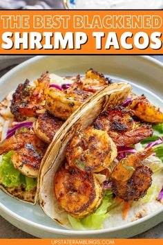 the best blackened shrimp tacos