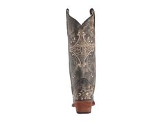 Your cowgirl heart will love the ruggedly feminine style of the L5048 boot from Corral™..Handcrafted leather upper with a distressed finish..Features intricate Western stitching detail on vamp and shaft..Dual pull on tabs at sides for easier on-and-off..Leather lined for added comfort..Snip toe silhouette for a pointed finish look..Leather outsole..Imported..Product measurements were taken using size 8.5, width B - Medium. Please note that measurements may vary by size..Weight of footwear is based on a single item, not a pair..Measurements: Heel Height: 1 3/4 in Weight: 1 lb 3 oz Circumference: 14 1/2 in Shaft: 13 in Western Distressed Boots With Snip Toe, Rustic Distressed Boots With Snip Toe, Corral Boots, Handcrafted Leather, Boots Shoes, Personal Shopping, Feminine Style, Boot Shoes Women, Shoes Boots