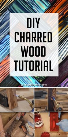 how to make diy charmed wood art projects for kids and adults with video