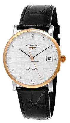 NAME: LLongines L4.809.5.77.0 Elegant Automatic Women's Watch   + Free Post I will give best service and price I can . Also the watches I post to buyers are new and in mint condition not been sitting in shop windows or tried on many times etc all mint new box and papers . So if you need a good seller in Japan to get any watches or other items  let me know I will give best service and prices I can and list on ebay for you to buy thanks  Description Longines Elegant Watch Trademark Longines Machine Type Automatic - Handwinding Designs Office Clock Machine case Solid gold Waterproof 30 m Wire Type Leather cord Shell color Rose gold Gender Female Glass Type Sapphire glass Case Color grey Case Size 34.5 mm Machine features Has a hand winder and has a hacking stop Warranty type Contact seller In Elegant Watches With Date Display And Round Dial, Elegant White Watch With Date Display, Timeless Formal Diamond Watch With Date Display, Elegant Round Watches With Date Display, Formal Diamond Watch With Date Display And Round Dial, Formal Diamond Watch With Round Dial And Date Display, Timeless Anniversary Watch With Date Display, Elegant Watch Bands With Date Display And Round Dial, Elegant Watch Bands With Date Display