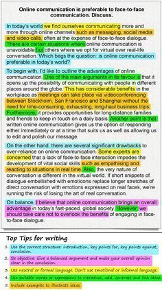 the top tips for writing an effective and informative paper on social media communication is prefactional to face - to - face