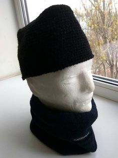 HANDMADE UNIVERSAL MENSWEAR STYLE !  MEN'S Tubeteika, Kuban, Persian Lamb, Cossack,  unisex short beanie black color, cap, crochet hat  freestyle. - Gift for jazzman - Gift for musician - For artists, painters - Hunting - Camping - Fishing   The cooling cap wicks away sweat better than a sweat-band, ball cap or bandanna! Crocheted this short hat is the perfect combination of utility and style.  Material: cotton/wool mixture. *NOTE!* Choose the right size and material when buying. SIZE: I will ne Crochet Summer Hat, 70s Fashion Pictures, Cossack Hat, Crochet Mens Hat, Short Beanie, Persian Lamb, Crochet Summer Hats, Mens Hats Fashion, Fedora Hat Men