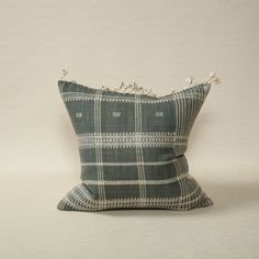 Hand Loom Wool Pillow Wool Pillow, Wool Pillows, Slate Grey, Hand Loom, Loom, Weaving, Throw Pillows, Pillows, Wool