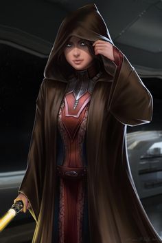 Female Jedi, Jedi Outfit, Jedi Art, Star Wars Light, Star Wars The Old, Star Wars Characters Pictures, Star Wars Light Saber, Star Wars Drawings, Star Wars Concept Art